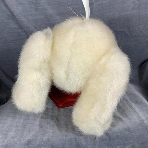 Vintage 1986 Gund Make A Wish Bear with Velvet Bo and Tags Read More - Picture 4 of 12